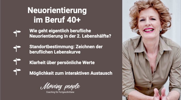 Online-Kurs für berufliche Neuorientierung 40+