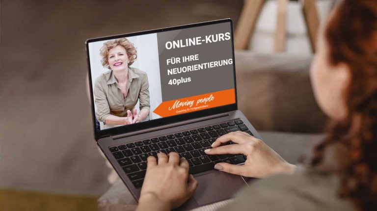 Berufsfindung 40plus als mobiler Online-Kurs