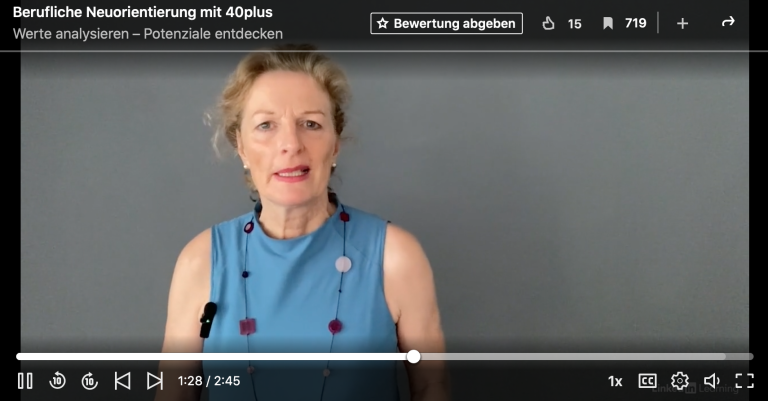 Berufliche Neuorientierung 40+ im LinkedIn Learning Online-Kurs