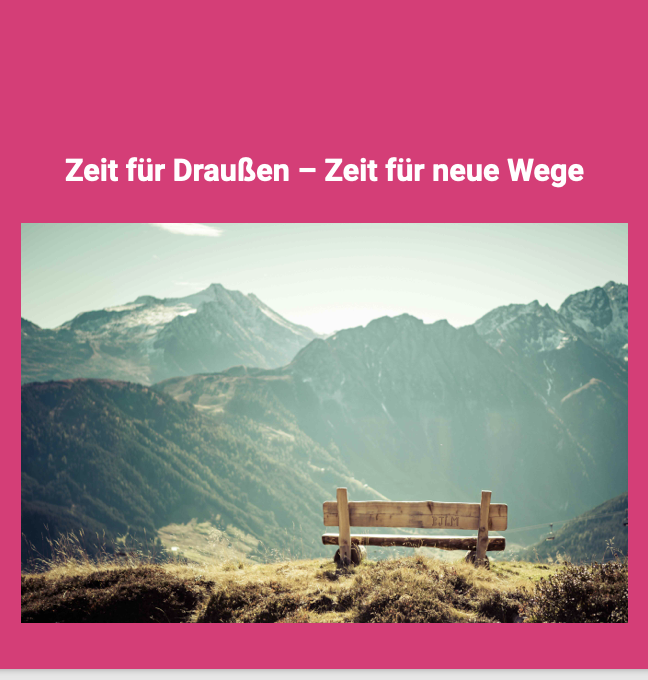 Warum ein Outdoor-Coaching-Retreat so wirkungsvoll sein kann – und für manche Fragen mehr bringt als einzelne Coaching-Sitzungen